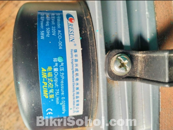 Aquarium air pump
